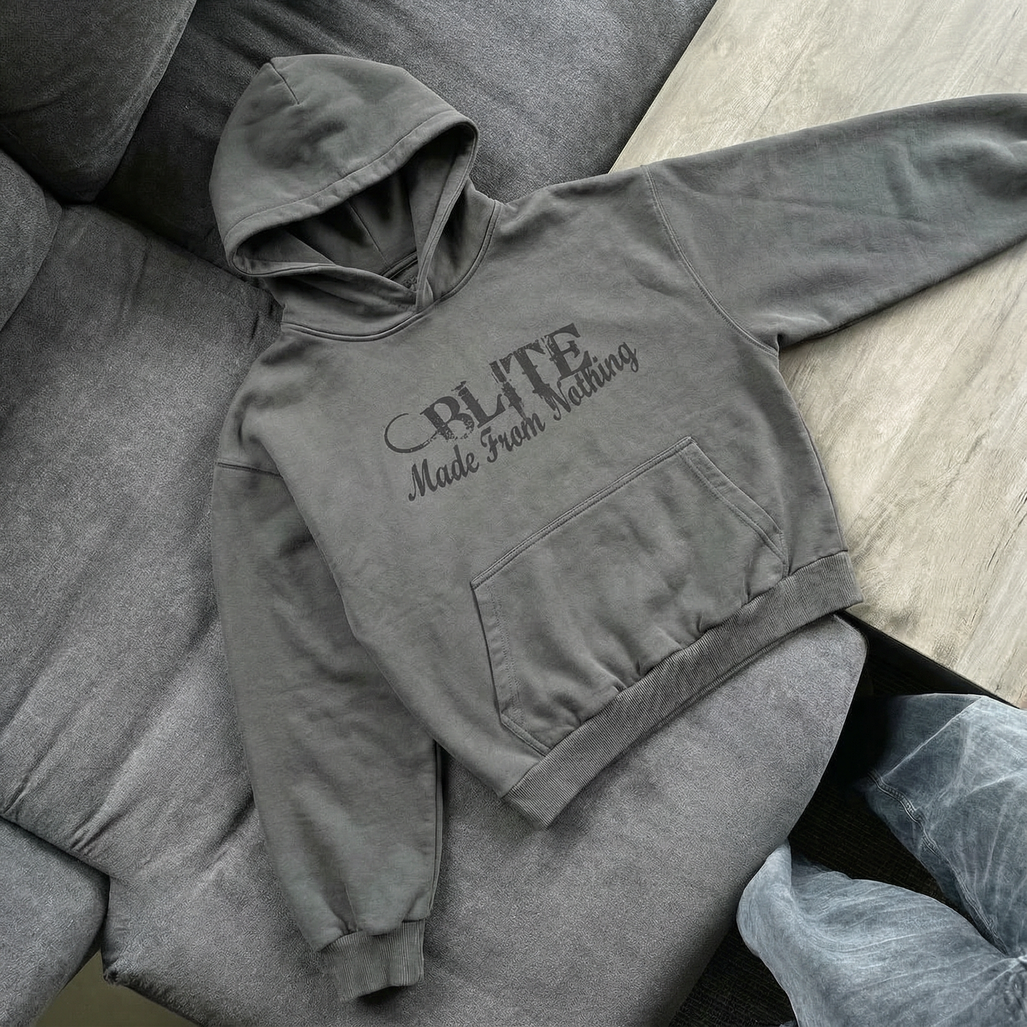 Blite Club Dark Gray Hoodie